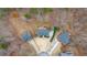 Aerial view of homes and shared driveway at 65 Centerport Dr, White, GA 30184