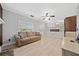 Spacious living room provides clear views of the staircase and kitchen, fostering a sense of togetherness at 1131 Orr Rd, Jonesboro, GA 30238