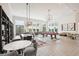 Community room with pool table, seating areas, and a bar at 6829 Crescendo Ct, Atlanta, GA 30328