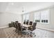 Modern meeting room featuring a large table and comfortable seating at 6829 Crescendo Ct, Atlanta, GA 30328