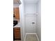 Laundry closet with shelving and hookups at 3526 Shepherds Path # 1, Decatur, GA 30034