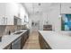 Modern kitchen featuring stainless steel appliances and white cabinetry at 775 Juniper Ne St # 103, Atlanta, GA 30308