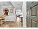 Inviting interior view of a home featuring a dining area, kitchen, and living room, showcasing the open floor plan at 401 16Th Nw St # 1376, Atlanta, GA 30363