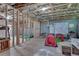 Unfinished basement with exposed framework, ideal for customization and expansion at 305 Glengarry Chase, Covington, GA 30014