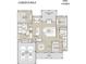 Conor Plan A floorplan showcasing Primary suite, two car garage, great room, dining room, kitchen, 3 bedrooms, and 2 baths at 8970 Callaway Dr, Winston, GA 30187