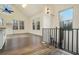 Spacious kitchen with granite counters, an island, and light-filled windows at 201 Windflower Ct, Canton, GA 30115