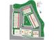Community map of CityHomes showing numbered lots, street names, model home and amenities like fire pit at 4213 Legacy Ln # 32, Acworth, GA 30101