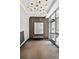 Stylish lobby with unique artwork and lighting at 44 Peachtree Nw Pl # 1828, Atlanta, GA 30309