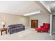 Spacious basement with sitting area and storage at 1357 Ridgewood Dr, Lilburn, GA 30047