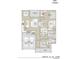 Detailed floor plan showcasing a spacious layout with open living areas, Primary suite, and 3 bedrooms at 8971 Callaway Dr, Winston, GA 30187