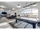 Resident game room with pool table, lounge, and city view at 3180 Mathieson Ne Dr # 703, Atlanta, GA 30305
