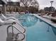Resort-style pool with plenty of lounge chairs at 788 W Marietta Nw St # 805, Atlanta, GA 30318