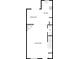 First floor plan featuring living room, dining area, and kitchen at 720 Crestwell Sw Cir, Atlanta, GA 30331