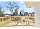 A sunny wood deck overlooking the backyard at 2365 Colleen Sw Cir, Marietta, GA 30060