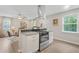 Updated kitchen featuring stainless steel appliances and granite countertops at 2060 Westwood Ave, Atlanta, GA 30310