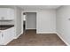 Modern kitchen with white cabinets and granite countertops at 2343 Carver Nw Dr, Atlanta, GA 30314