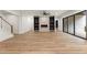 Large basement with fireplace and access to backyard at 954 Carl Sanders Dr, Acworth, GA 30101