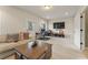 Spacious basement recreation area with home office at 2671 Willow Field Se Xing # 14, Marietta, GA 30067