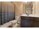Clean bathroom with shower/tub combo and vanity at 2671 Willow Field Se Xing # 14, Marietta, GA 30067