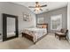 Cozy bedroom with carpeted floor and plenty of natural light at 2671 Willow Field Se Xing # 14, Marietta, GA 30067