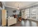 Bright living room with hardwood floors and ample natural light at 2671 Willow Field Se Xing # 14, Marietta, GA 30067