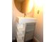 Small bathroom with a modern sink and storage at 2058 Powers Ferry Se Trce, Marietta, GA 30067