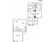 Two-story home floor plan featuring four bedrooms, two and a half bathrooms, and a two-car garage at 8232 Walnut Hall Dr, Fairburn, GA 30213