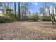 Large backyard with a tree line and open space for activities at 3284 Huntwood Dr, Decatur, GA 30034