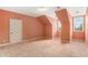 Upstairs bedroom with carpet and neutral wall color at 159 Cedar Creek Rd, Cartersville, GA 30121