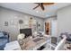 Home office with large desk, wall decor, and printer at 416 Spring Place Ne Rd, White, GA 30184