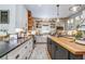 Bright and airy kitchen with a large island and plenty of counter space at 416 Spring Place Ne Rd, White, GA 30184
