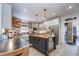 Spacious kitchen with modern island and appliances at 416 Spring Place Ne Rd, White, GA 30184