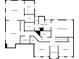 Upstairs floor plan illustrating the bedrooms and baths at 814 Sunny Field Ln, Lawrenceville, GA 30043