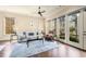 Spacious living room with hardwood floors, comfortable seating, and natural light at 2057 Telfair Cir, Atlanta, GA 30324
