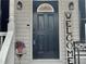 Modern black front door adds curb appeal to this home at 4320 Center Hill Church Rd, Loganville, GA 30052
