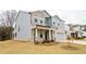 Two-story house with gray siding and stone accents at 776 Clifftop Crossing, Powder Springs, GA 30127