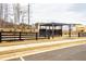 Community picnic area with modern gazebo providing a perfect spot for outdoor gatherings at 776 Clifftop Crossing, Powder Springs, GA 30127