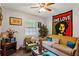 Relaxing living room with a comfortable couch and coffee table at 792 Plainville Sw Cir, Atlanta, GA 30331
