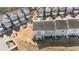 Aerial view of townhome community at 38 Rocky Knl, Dallas, GA 30157