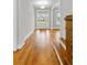 Bright entryway with hardwood floors and views to the living areas at 153 Palisade Dr, Rydal, GA 30171