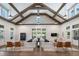 Spacious clubhouse interior with high ceilings and comfortable seating at 5330 Memento Trace, Cumming, GA 30040