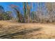 Wooded backyard with natural growth at 5725 Twain Dr, Ellenwood, GA 30294