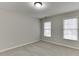 Bright bedroom with carpet and two windows at 1400 Cresthaven Ln, Lawrenceville, GA 30043