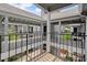 Courtyard view of the building, showcasing the covered walkways and patios at 534 Granville Ct, Atlanta, GA 30328