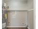 Laundry room with washer/dryer hookups and shelving at 7133 Pineview Sw Dr, Covington, GA 30014
