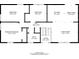 Detailed floor plan showcasing the layout of the house with room dimensions at 3401 Tulip Dr, Decatur, GA 30032