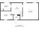 Floorplan image showing room dimensions and total square footage at 3401 Tulip Dr, Decatur, GA 30032