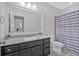 Bathroom with vanity, toilet, and shower/tub combo at 1010 Bergeron Pl, Sandy Springs, GA 30328