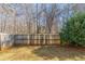 Fenced backyard provides privacy and space at 128 Prity Ct, Mcdonough, GA 30253