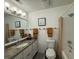 Clean bathroom with granite counter tops at 5 Belmonte Sw Ct, Atlanta, GA 30311